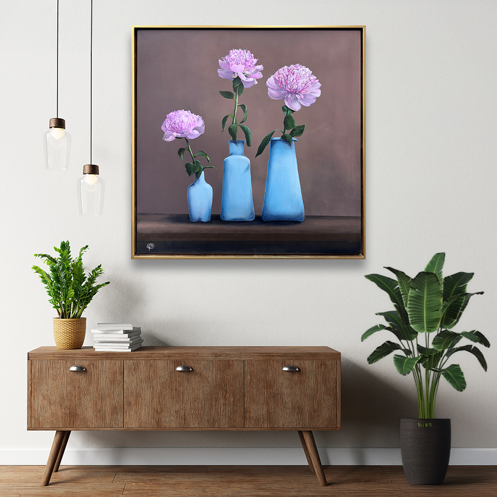 View of picture in situ